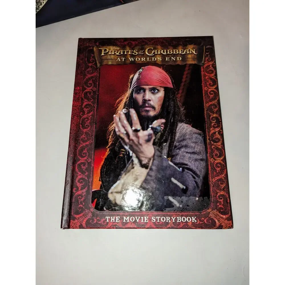 2 Disney Pirates of the Caribbean Books The Secret Files Movie Storybook